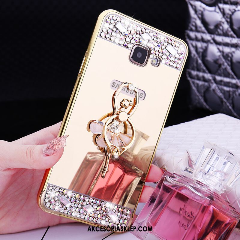 Futerał Samsung Galaxy A5 2016 Telefon Komórkowy Granica Gwiazda Różowe Rhinestone Obudowa Tanie