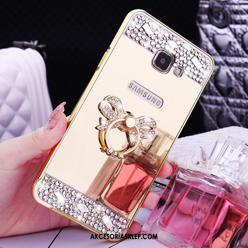 Futerał Samsung Galaxy A5 2016 Telefon Komórkowy Granica Gwiazda Różowe Rhinestone Obudowa Tanie