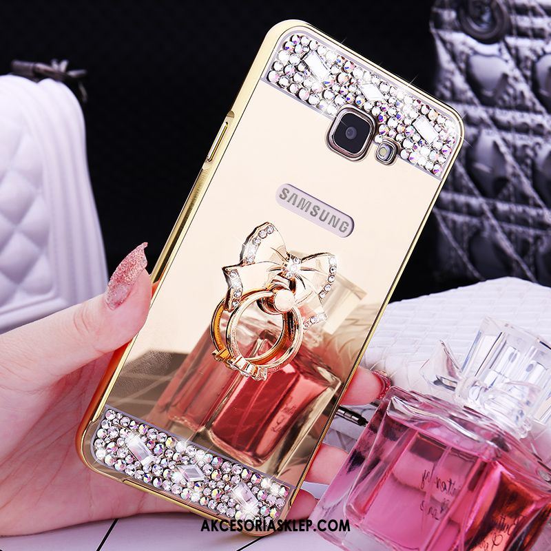 Futerał Samsung Galaxy A5 2016 Telefon Komórkowy Granica Gwiazda Różowe Rhinestone Obudowa Tanie