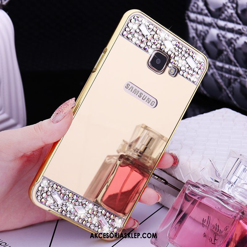 Futerał Samsung Galaxy A5 2016 Telefon Komórkowy Granica Gwiazda Różowe Rhinestone Obudowa Tanie