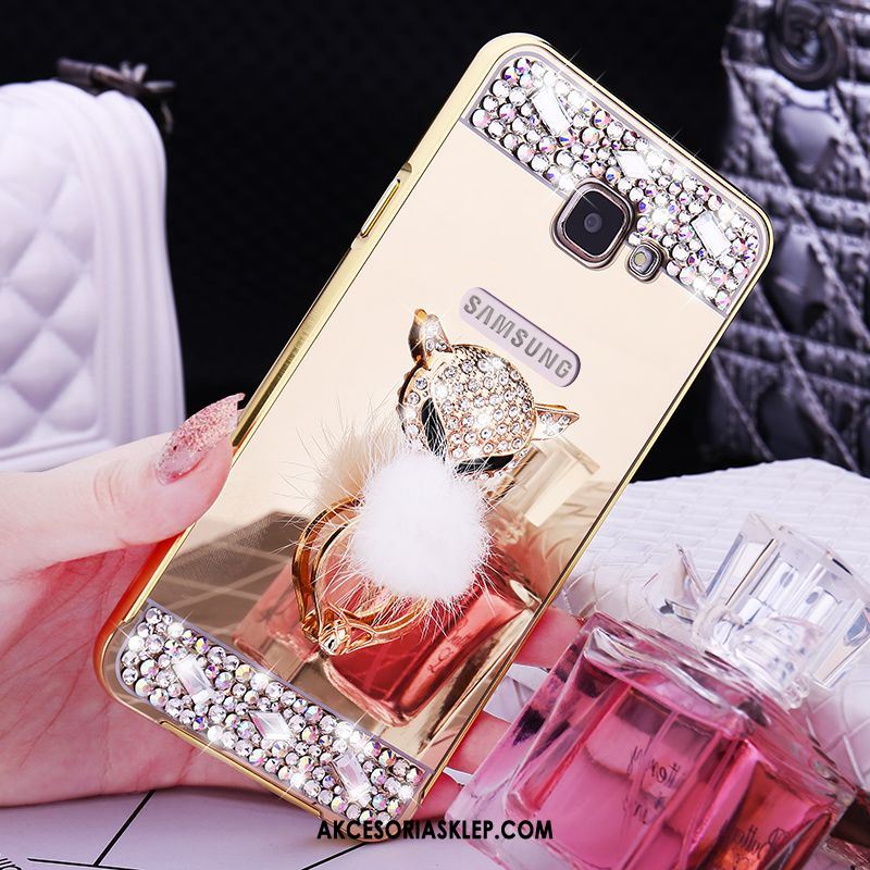 Futerał Samsung Galaxy A5 2016 Telefon Komórkowy Granica Gwiazda Różowe Rhinestone Obudowa Tanie