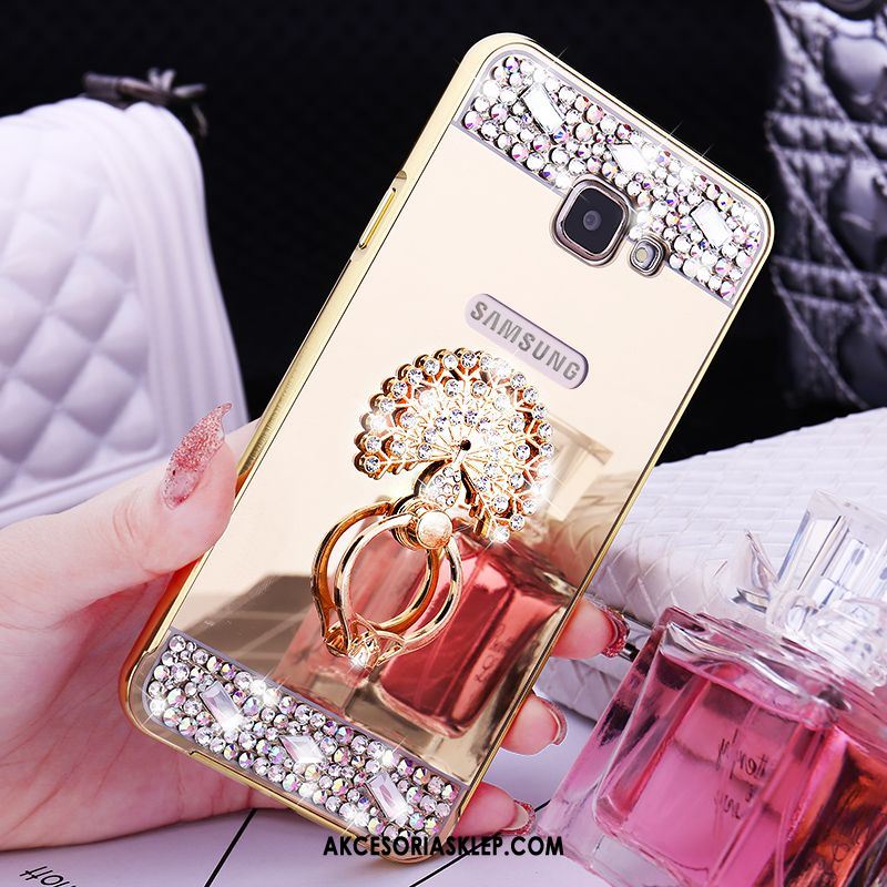 Futerał Samsung Galaxy A5 2016 Telefon Komórkowy Granica Gwiazda Różowe Rhinestone Obudowa Tanie