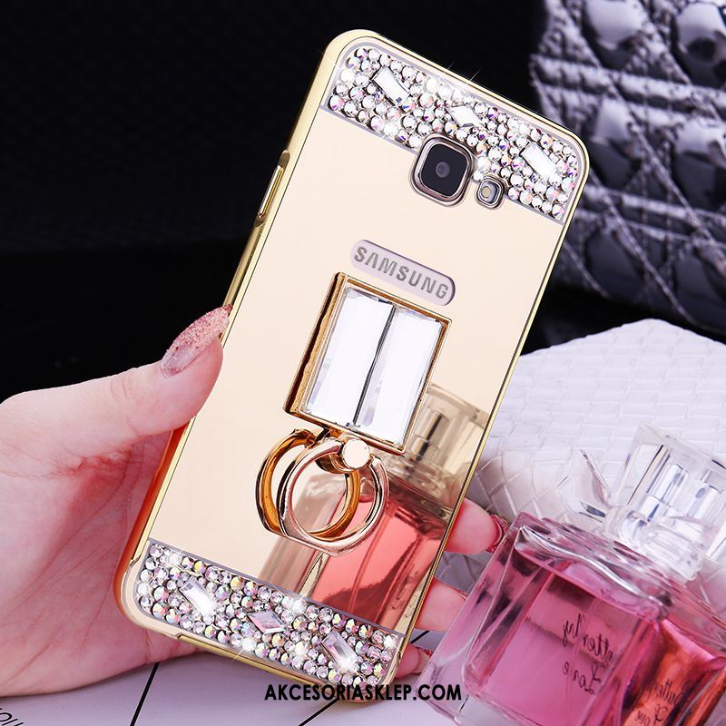 Futerał Samsung Galaxy A5 2016 Telefon Komórkowy Granica Gwiazda Różowe Rhinestone Obudowa Tanie