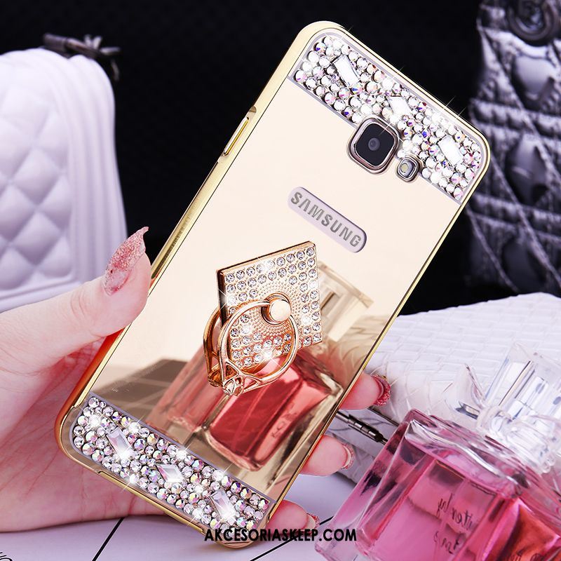 Futerał Samsung Galaxy A5 2016 Telefon Komórkowy Granica Gwiazda Różowe Rhinestone Obudowa Tanie