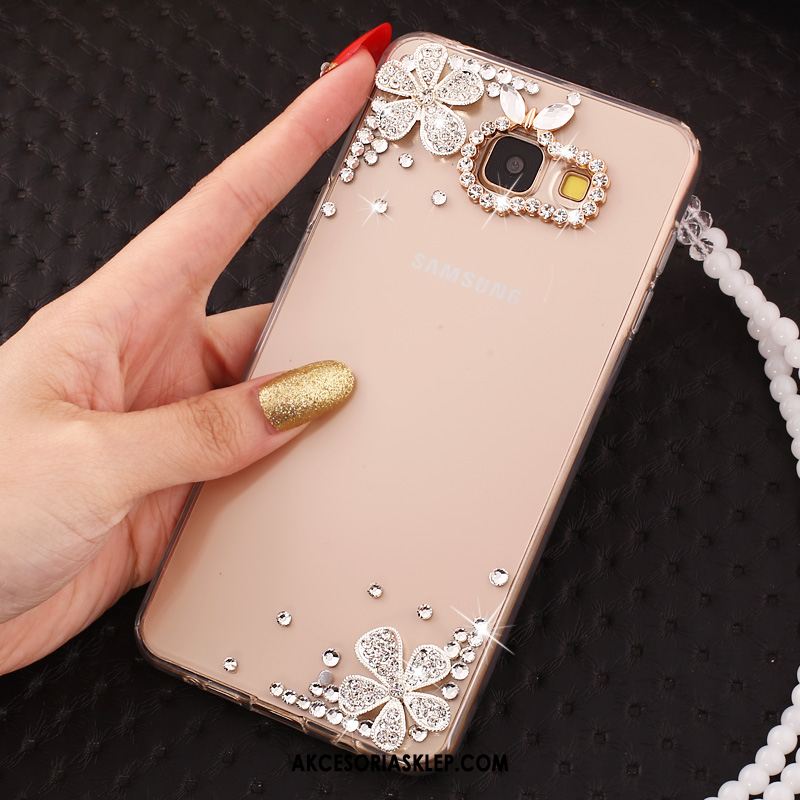 Futerał Samsung Galaxy A5 2017 Gwiazda Rhinestone Różowe Ochraniacz Telefon Komórkowy Etui Sklep