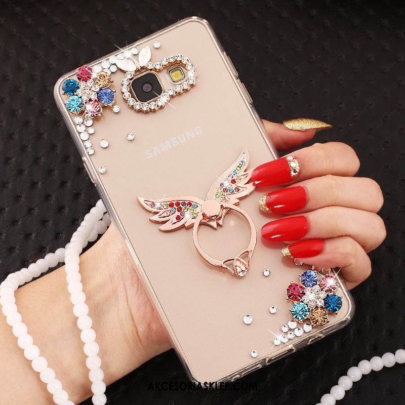 Futerał Samsung Galaxy A5 2017 Gwiazda Rhinestone Różowe Ochraniacz Telefon Komórkowy Etui Sklep