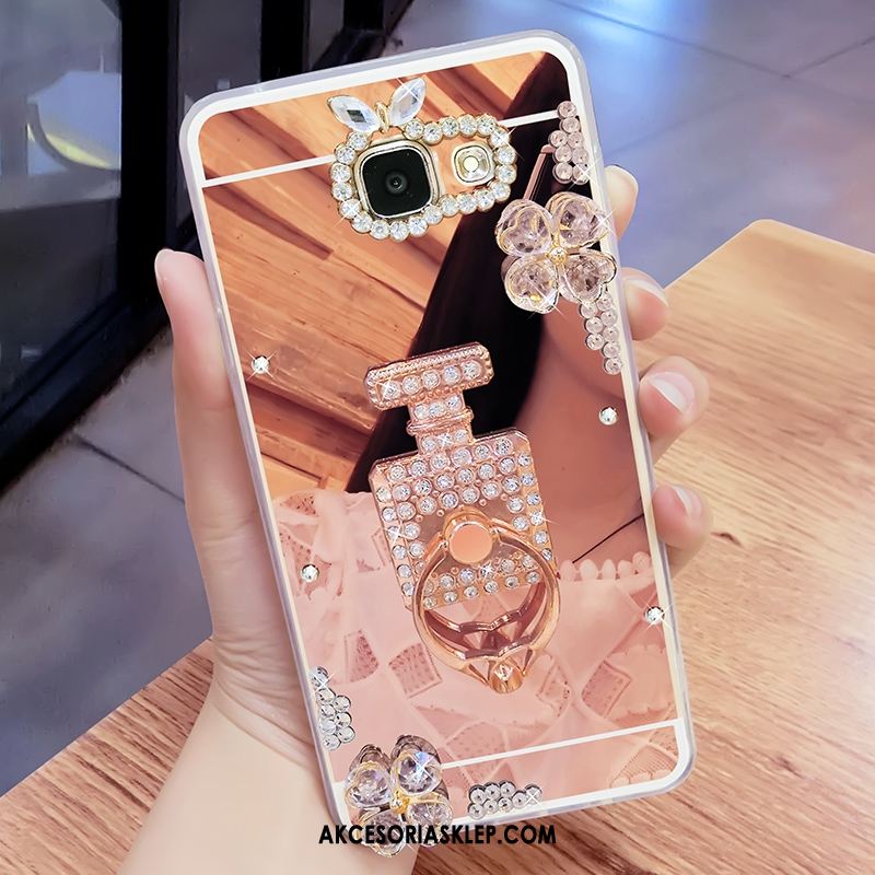 Futerał Samsung Galaxy A5 2017 Miękki Różowe Złoto Wiszące Ozdoby Gwiazda Telefon Komórkowy Pokrowce Tanie
