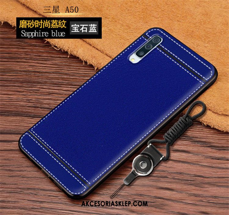 Futerał Samsung Galaxy A50 Brytyjski Wiszące Ozdoby Nubuku Wzór Moda Etui Tanie