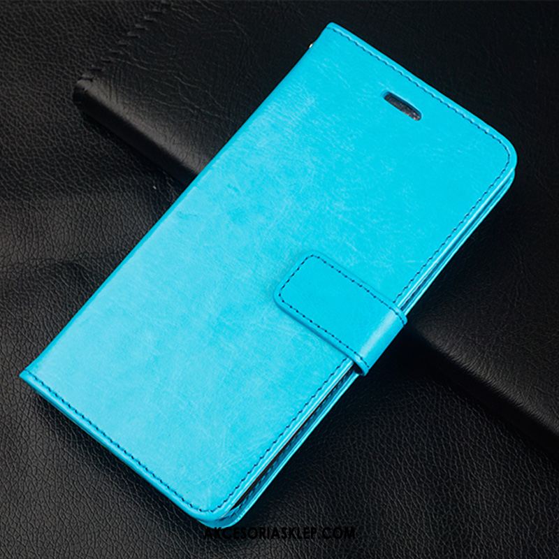 Futerał Samsung Galaxy A50 Gwiazda Telefon Komórkowy Skórzany Futerał Anti-fall Ciemno Niebieski Obudowa Sklep