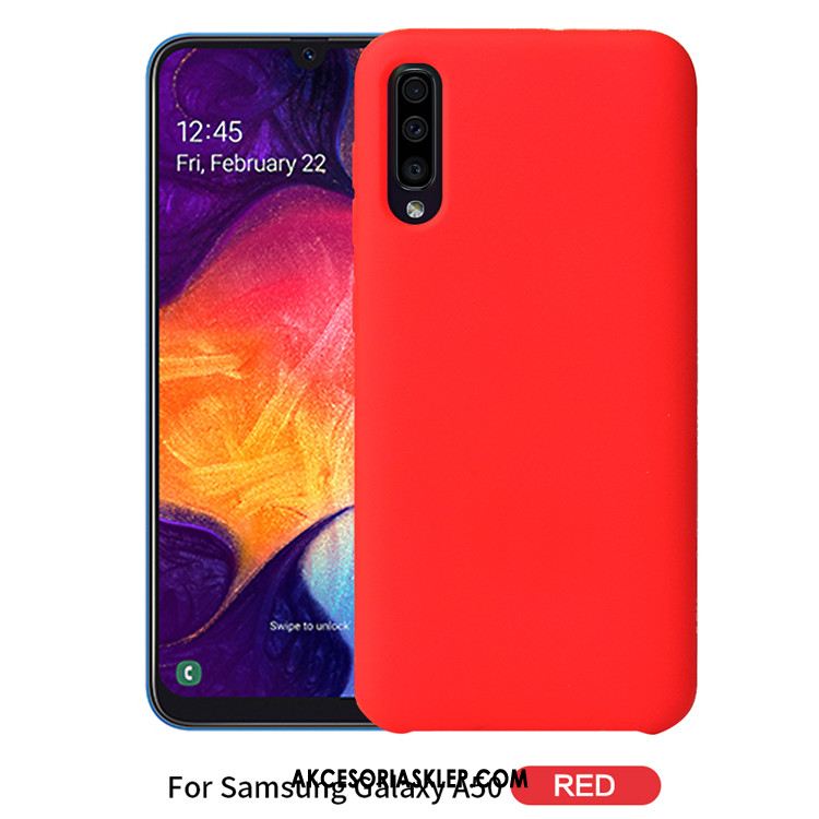 Futerał Samsung Galaxy A50 Ochraniacz Czarny Jednolity Kolor Gwiazda Nowy Etui Kup