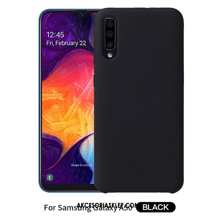 Futerał Samsung Galaxy A50 Ochraniacz Czarny Jednolity Kolor Gwiazda Nowy Etui Kup