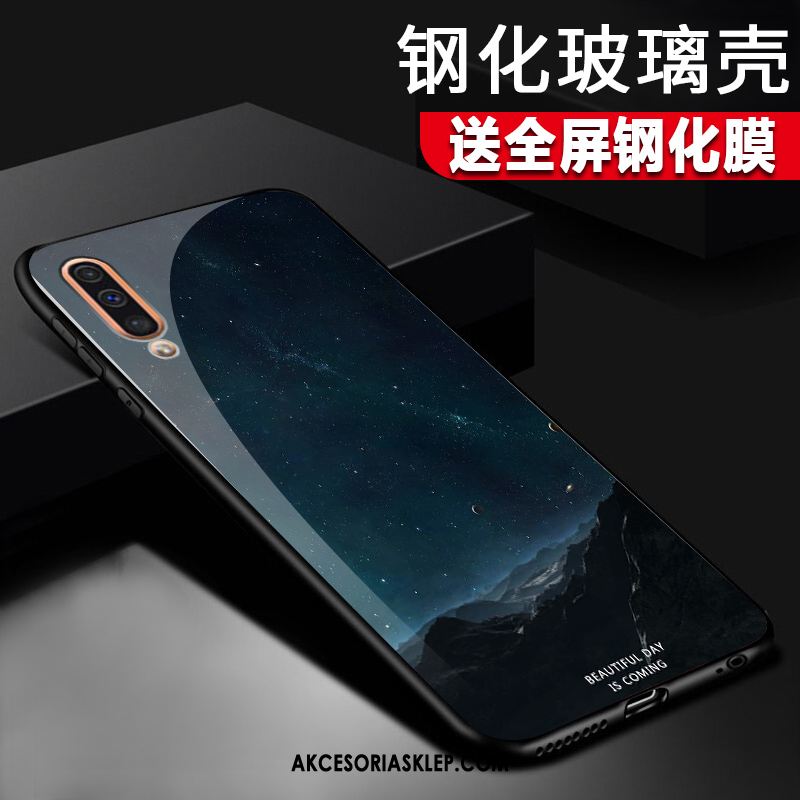 Futerał Samsung Galaxy A50 Silikonowe Nubuku Miękki All Inclusive Purpurowy Pokrowce Tanie