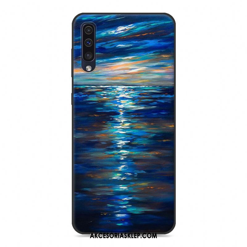 Futerał Samsung Galaxy A50 Silikonowe Purpurowy Kreskówka Piękny Miękki Pokrowce Online