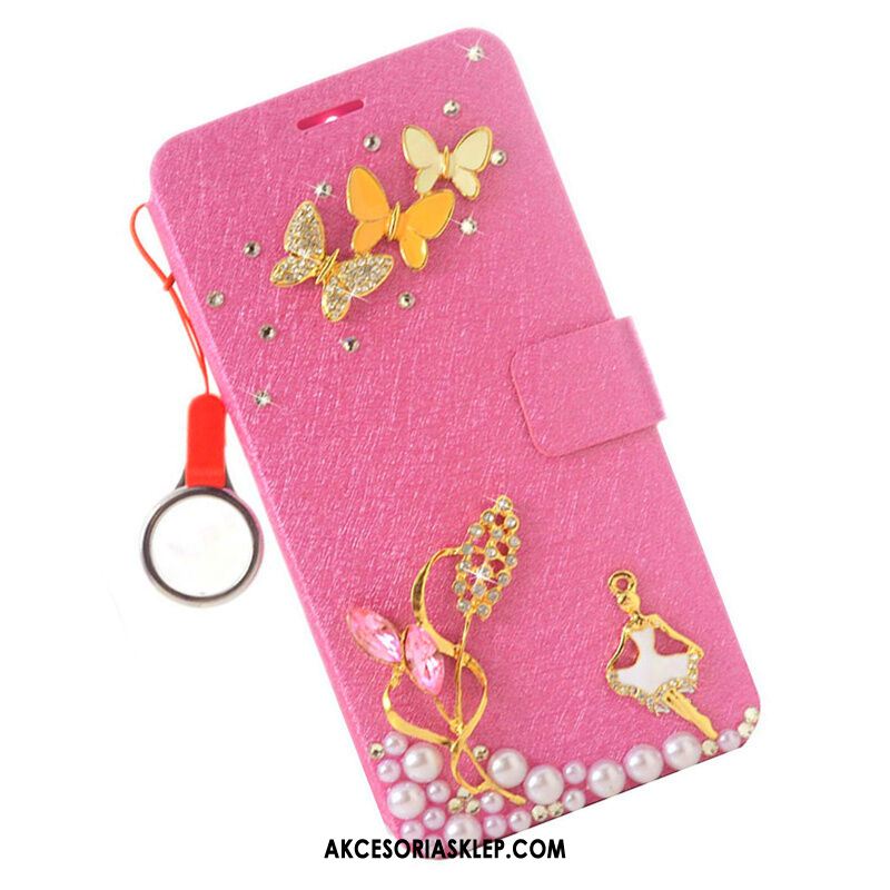 Futerał Samsung Galaxy A50 Wzór Rhinestone Ochraniacz Gwiazda Czerwony Etui Sprzedam