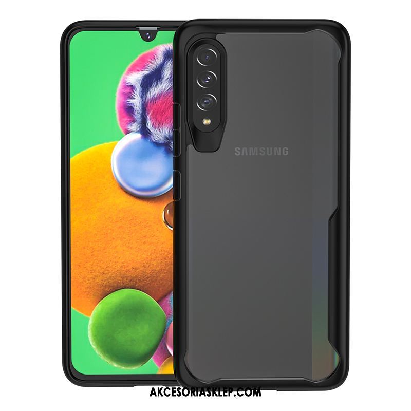 Futerał Samsung Galaxy A50s Przezroczysty Gwiazda Silikonowe Miękki Czarny Obudowa Sklep