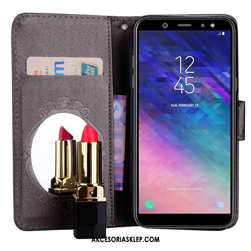 Futerał Samsung Galaxy A6+ Wspornik Gwiazda Purpurowy Telefon Komórkowy Tendencja Etui Sprzedam