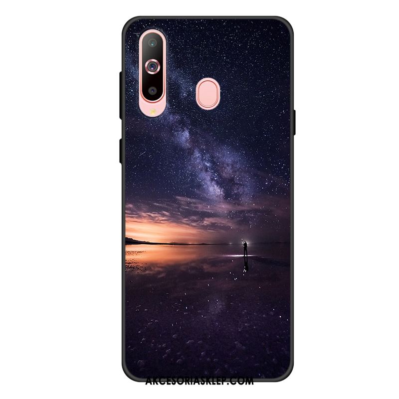 Futerał Samsung Galaxy A60 Czarny Silikonowe All Inclusive Anti-fall Telefon Komórkowy Obudowa Sklep