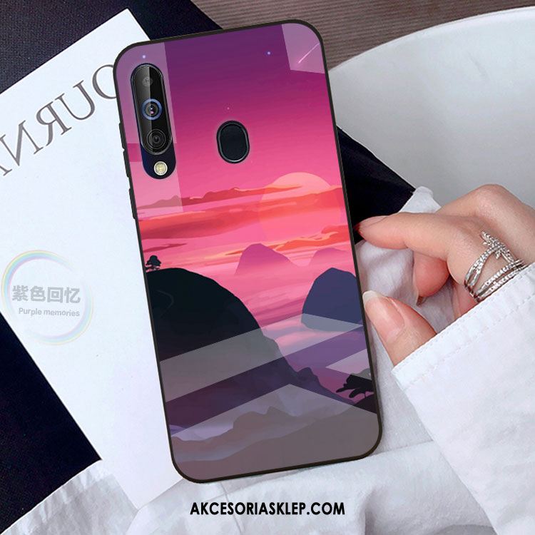 Futerał Samsung Galaxy A60 Telefon Komórkowy Gwiazda Szkło Ochraniacz Czarny Obudowa Oferta