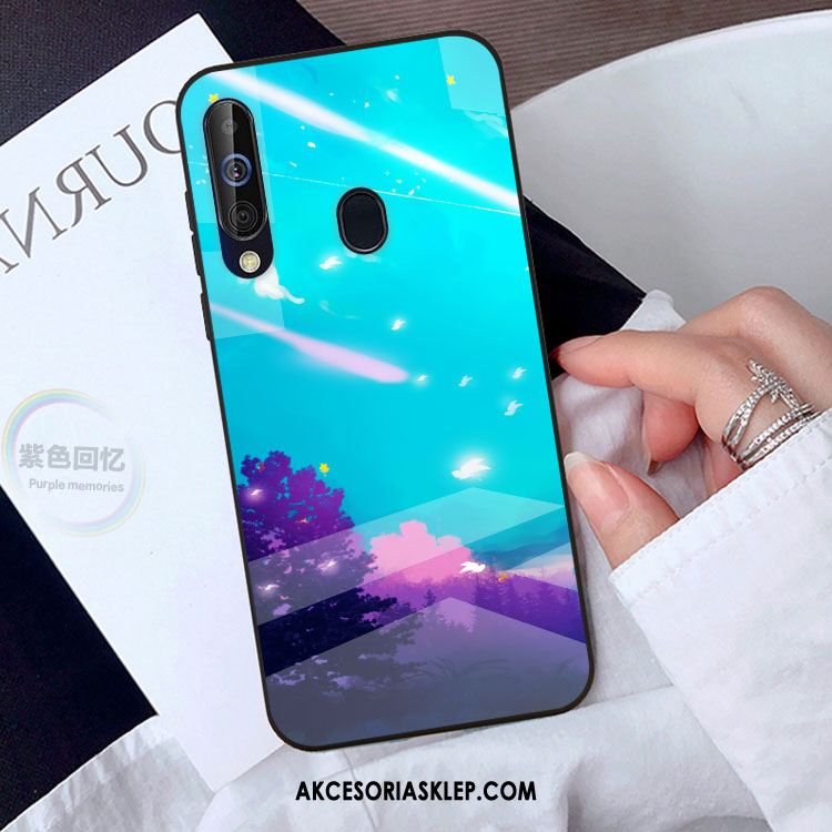 Futerał Samsung Galaxy A60 Telefon Komórkowy Gwiazda Szkło Ochraniacz Czarny Obudowa Oferta