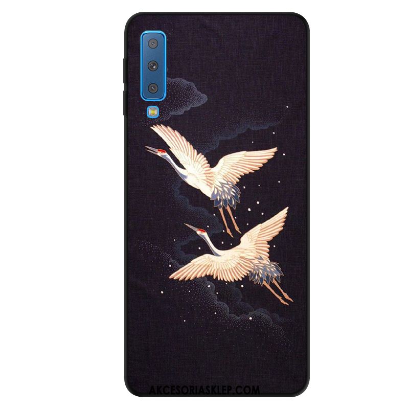 Futerał Samsung Galaxy A7 2018 Telefon Komórkowy Niebieski Sztuka Ochraniacz Anti-fall Obudowa Sklep