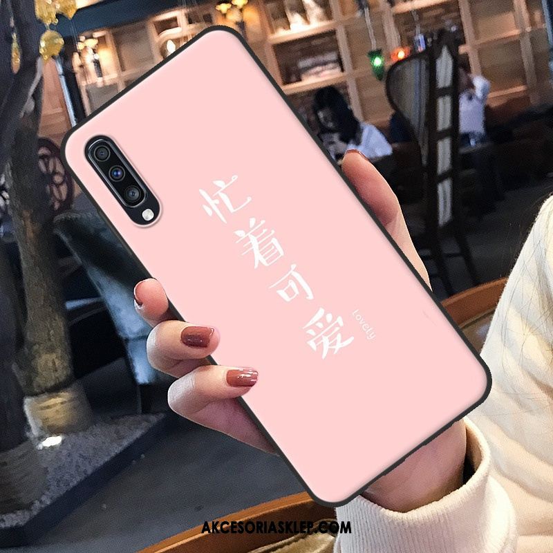 Futerał Samsung Galaxy A70s Czerwony Netto Kreatywne Miękki Gwiazda Telefon Komórkowy Obudowa Sklep