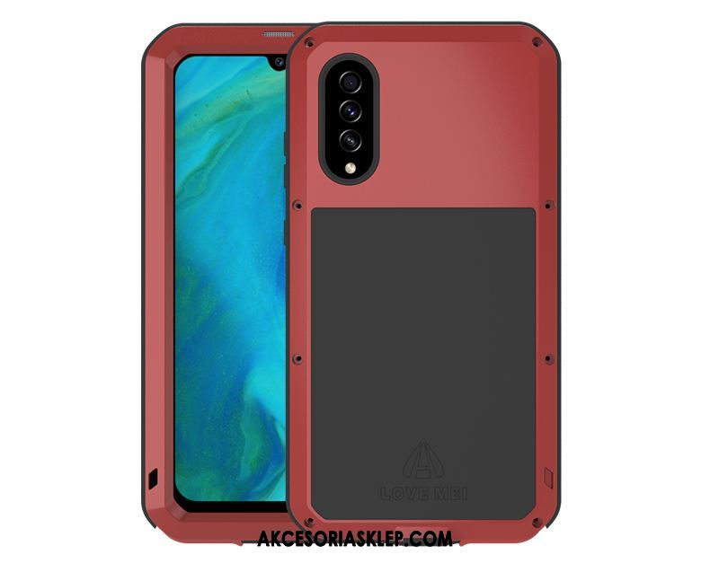 Futerał Samsung Galaxy A70s Granica Trzy Mechanizmy Obronne Anti-fall Metal Czarny Online