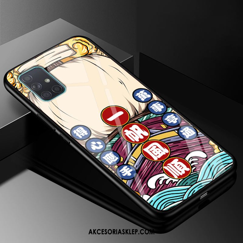 Futerał Samsung Galaxy A71 Anti-fall Kolor Telefon Komórkowy Silikonowe Szkło Pokrowce Tanie