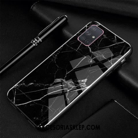 Futerał Samsung Galaxy A71 Osobowość Szkło Niebieski Gwiazda Ochraniacz Pokrowce Tanie