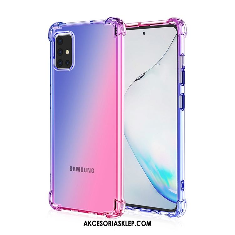 Futerał Samsung Galaxy A71 Tęcza Złoto Gwiazda Telefon Komórkowy Proszek Etui Dyskont