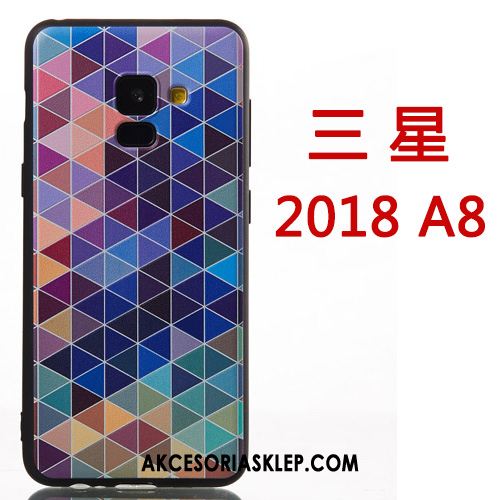 Futerał Samsung Galaxy A8 2018 Silikonowe Kolor Telefon Komórkowy Kreatywne Wiszące Ozdoby Etui Kupię