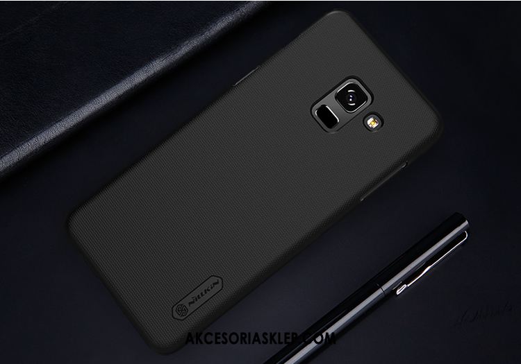 Futerał Samsung Galaxy A8 2018 Telefon Komórkowy Złoto Trudno Czarny Antypoślizgowe Pokrowce Sklep