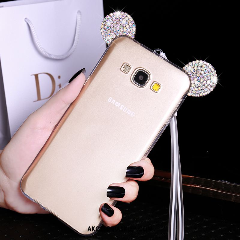 Futerał Samsung Galaxy A8 Gwiazda Kreskówka Rhinestone Miękki Silikonowe Pokrowce Sprzedam