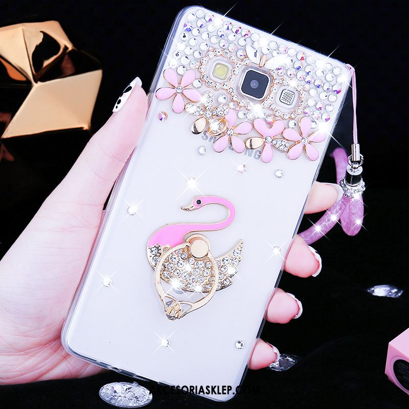 Futerał Samsung Galaxy A8 Gwiazda Nubuku Telefon Komórkowy Trudno Rhinestone Etui Sklep