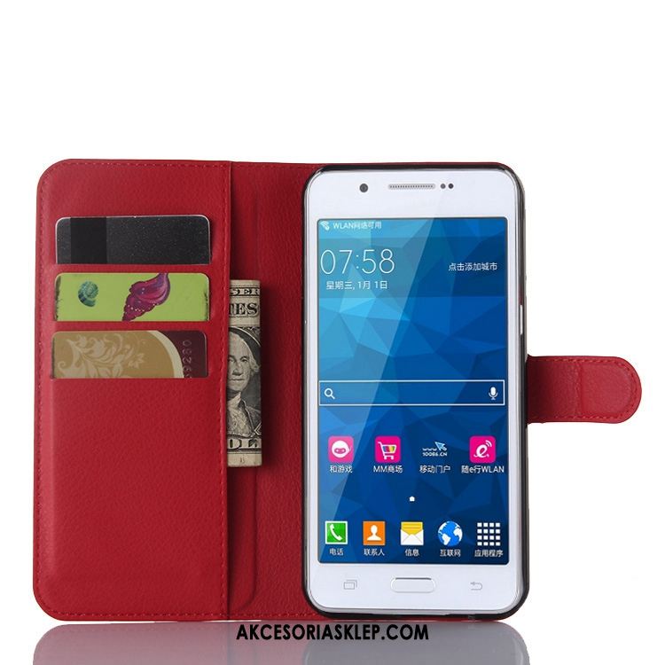 Futerał Samsung Galaxy A8 Gwiazda Telefon Komórkowy Karta Litchi Wzór Obudowa Tanie