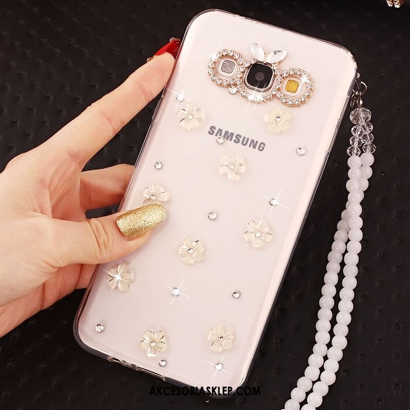 Futerał Samsung Galaxy A8 Miękki Rhinestone Telefon Komórkowy Przezroczysty Silikonowe Etui Tanie