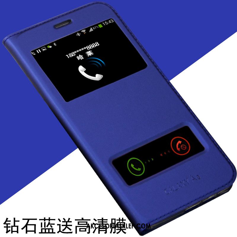 Futerał Samsung Galaxy A8 Ochraniacz Klapa Telefon Komórkowy Skórzany Futerał Gwiazda Obudowa Oferta