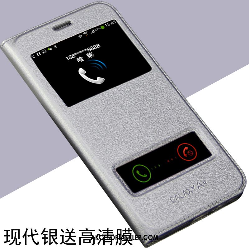 Futerał Samsung Galaxy A8 Ochraniacz Klapa Telefon Komórkowy Skórzany Futerał Gwiazda Obudowa Oferta