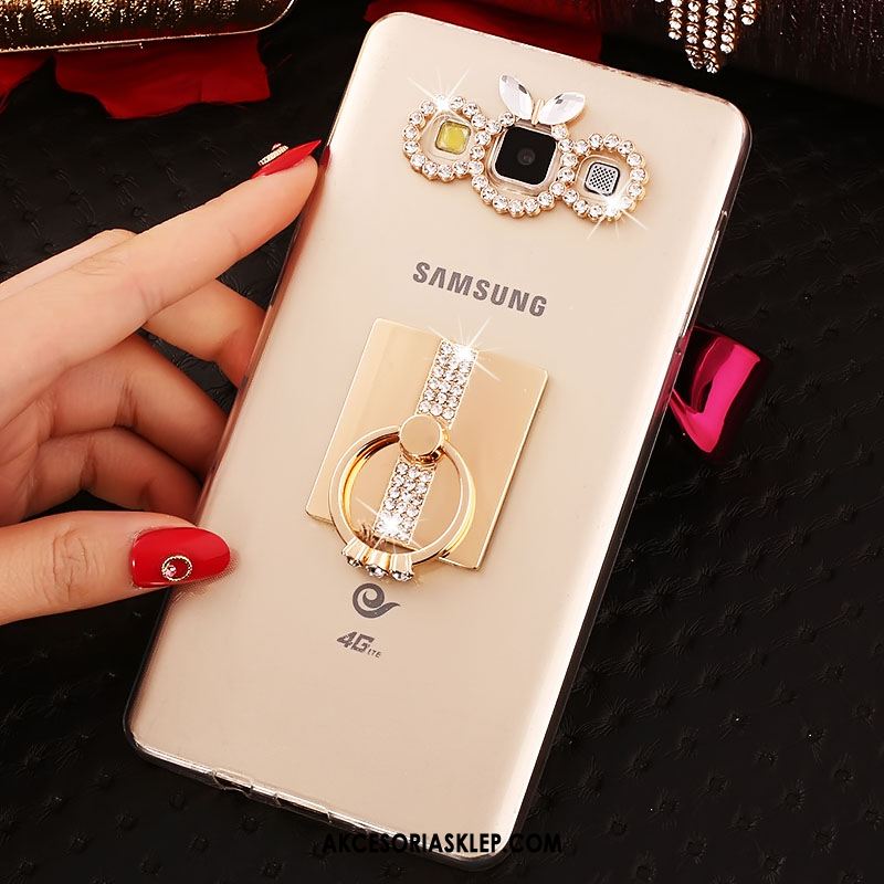 Futerał Samsung Galaxy A8 Silikonowe Gwiazda Telefon Komórkowy Ochraniacz Rhinestone Etui Sklep