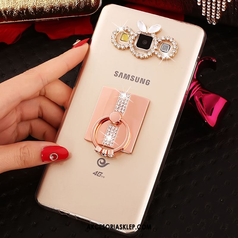 Futerał Samsung Galaxy A8 Silikonowe Gwiazda Telefon Komórkowy Ochraniacz Rhinestone Etui Sklep