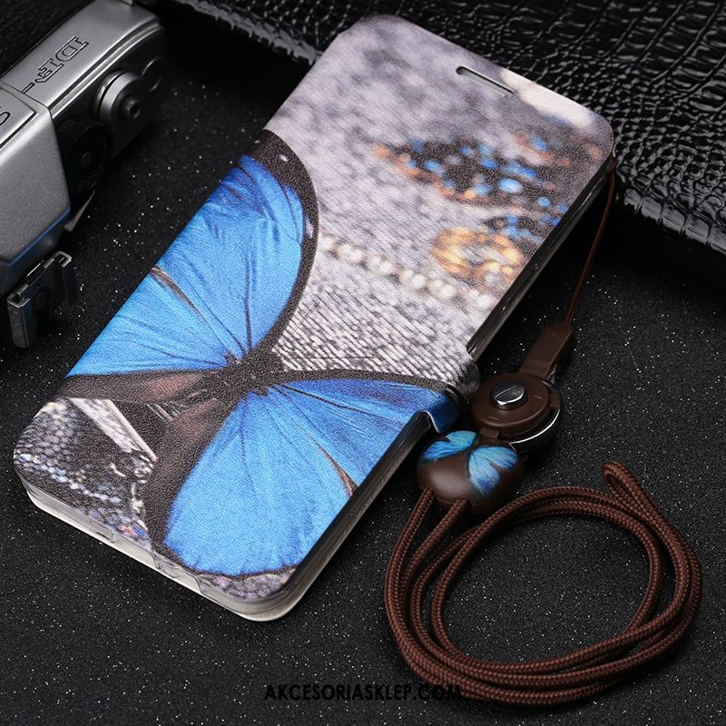 Futerał Samsung Galaxy A8 Skórzany Futerał Ochraniacz Wspornik Telefon Komórkowy Anti-fall Etui Tanie