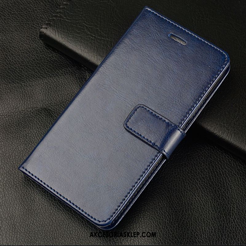 Futerał Samsung Galaxy A8 Skórzany Futerał Telefon Komórkowy Klapa Niebieski Ochraniacz Etui Na Sprzedaż