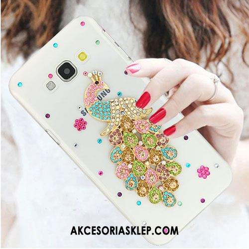 Futerał Samsung Galaxy A8 Tendencja Anti-fall Rhinestone Biały Gwiazda Pokrowce Oferta