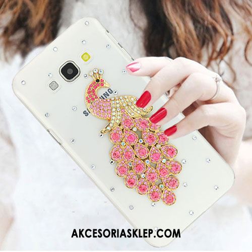 Futerał Samsung Galaxy A8 Tendencja Anti-fall Rhinestone Biały Gwiazda Pokrowce Oferta