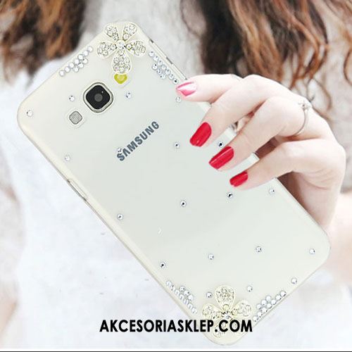 Futerał Samsung Galaxy A8 Tendencja Anti-fall Rhinestone Biały Gwiazda Pokrowce Oferta