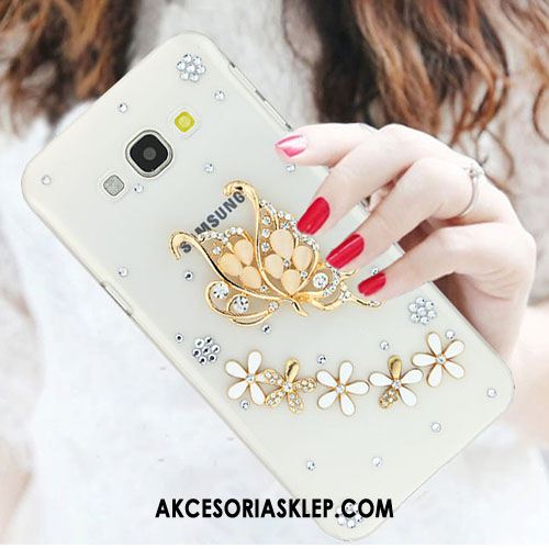 Futerał Samsung Galaxy A8 Tendencja Anti-fall Rhinestone Biały Gwiazda Pokrowce Oferta