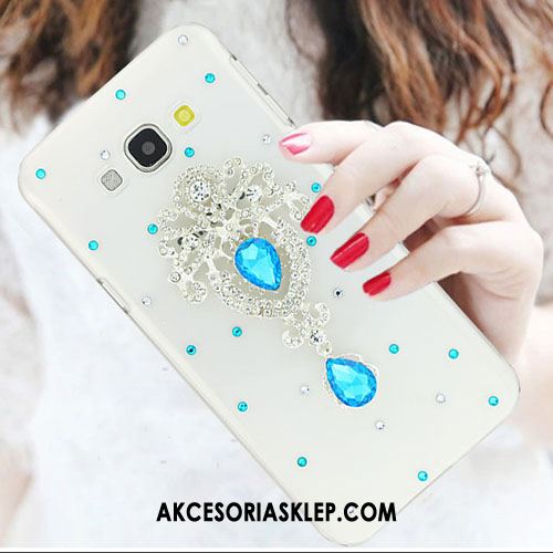 Futerał Samsung Galaxy A8 Tendencja Anti-fall Rhinestone Biały Gwiazda Pokrowce Oferta