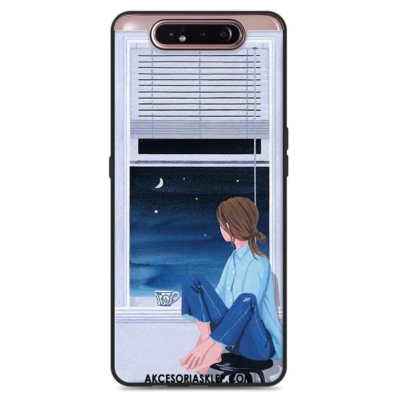 Futerał Samsung Galaxy A80 Silikonowe Wiszące Ozdoby Sztuka Świeży Zielony Pokrowce Sprzedam