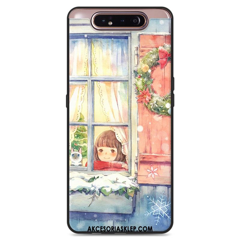 Futerał Samsung Galaxy A80 Silikonowe Wiszące Ozdoby Sztuka Świeży Zielony Pokrowce Sprzedam