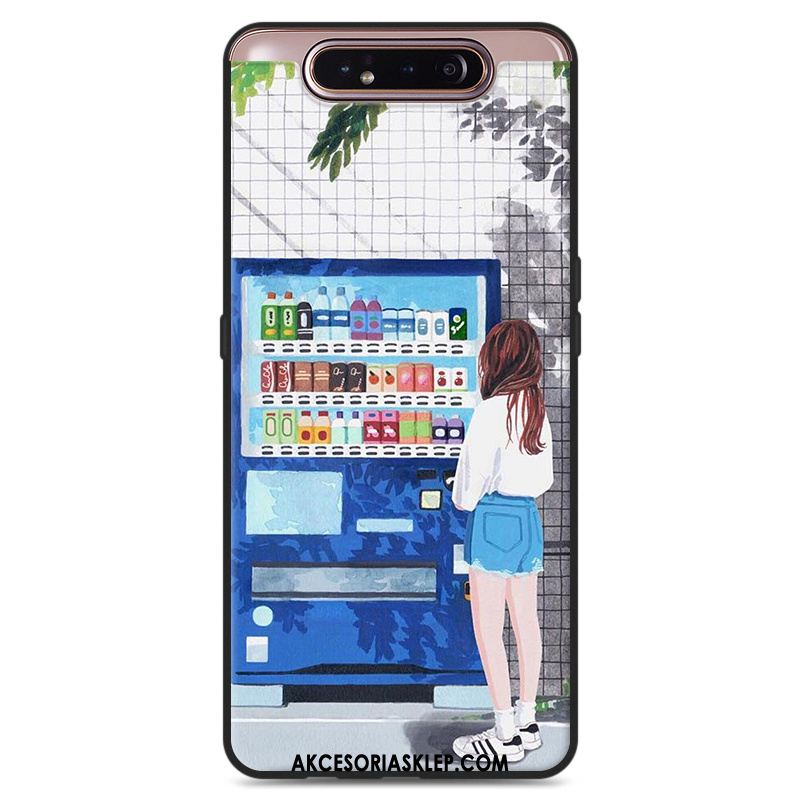 Futerał Samsung Galaxy A80 Silikonowe Wiszące Ozdoby Sztuka Świeży Zielony Pokrowce Sprzedam