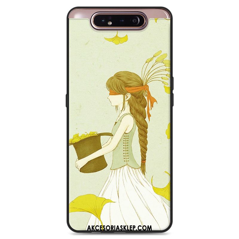 Futerał Samsung Galaxy A80 Silikonowe Wiszące Ozdoby Sztuka Świeży Zielony Pokrowce Sprzedam